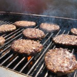 Evenly spaced burgers taste the best.