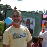 This crown was pinned on Pastor Tom.